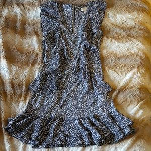 Michael Michael Kors Sleeveless Black and White floral dress